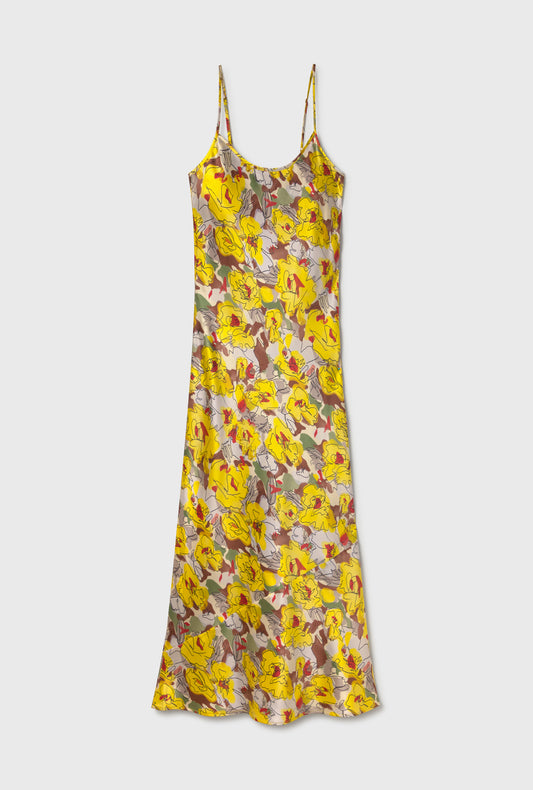 1996 DRESS CORNFLOWER FLORAL