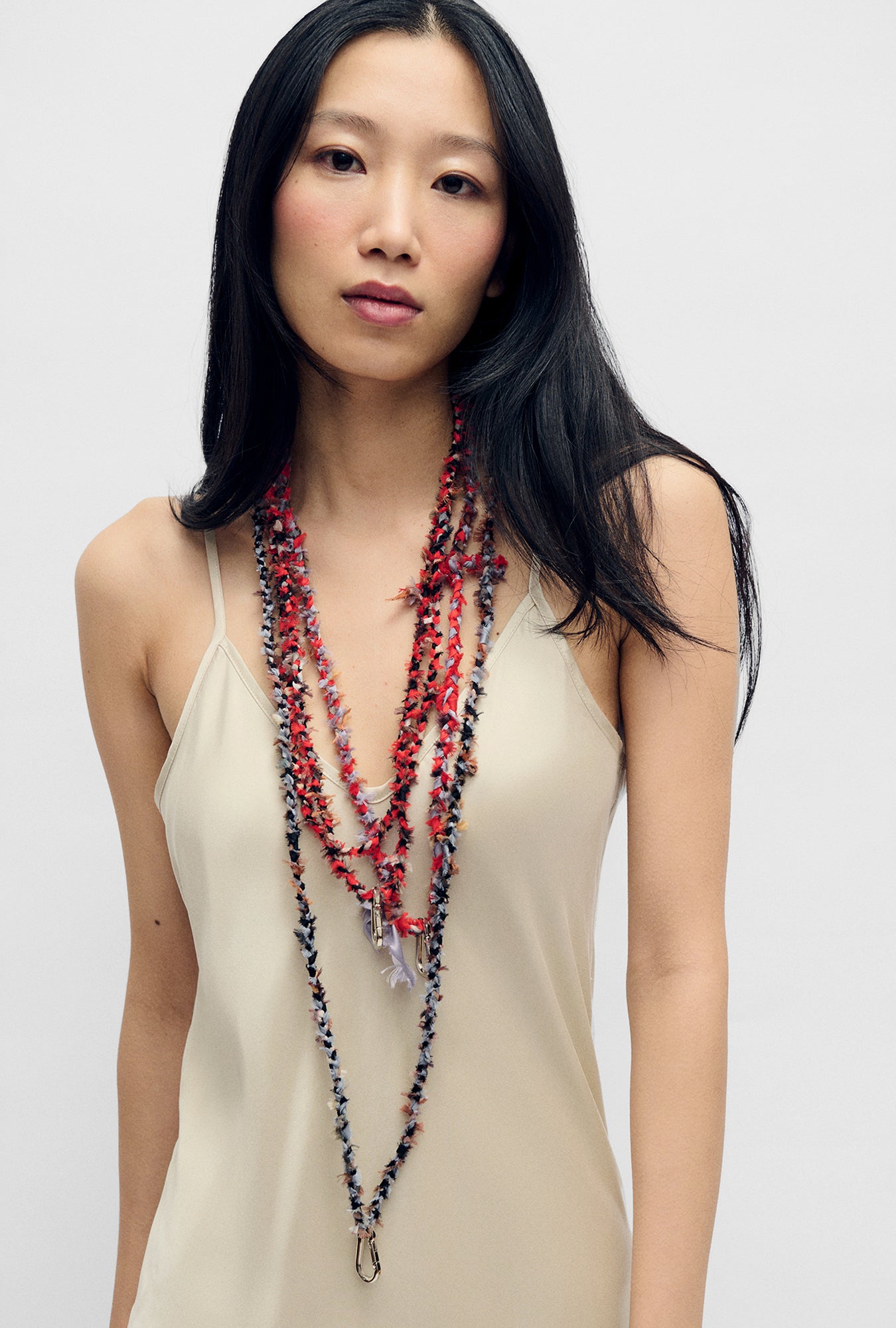 BRAIDED SILK KEYCHAIN