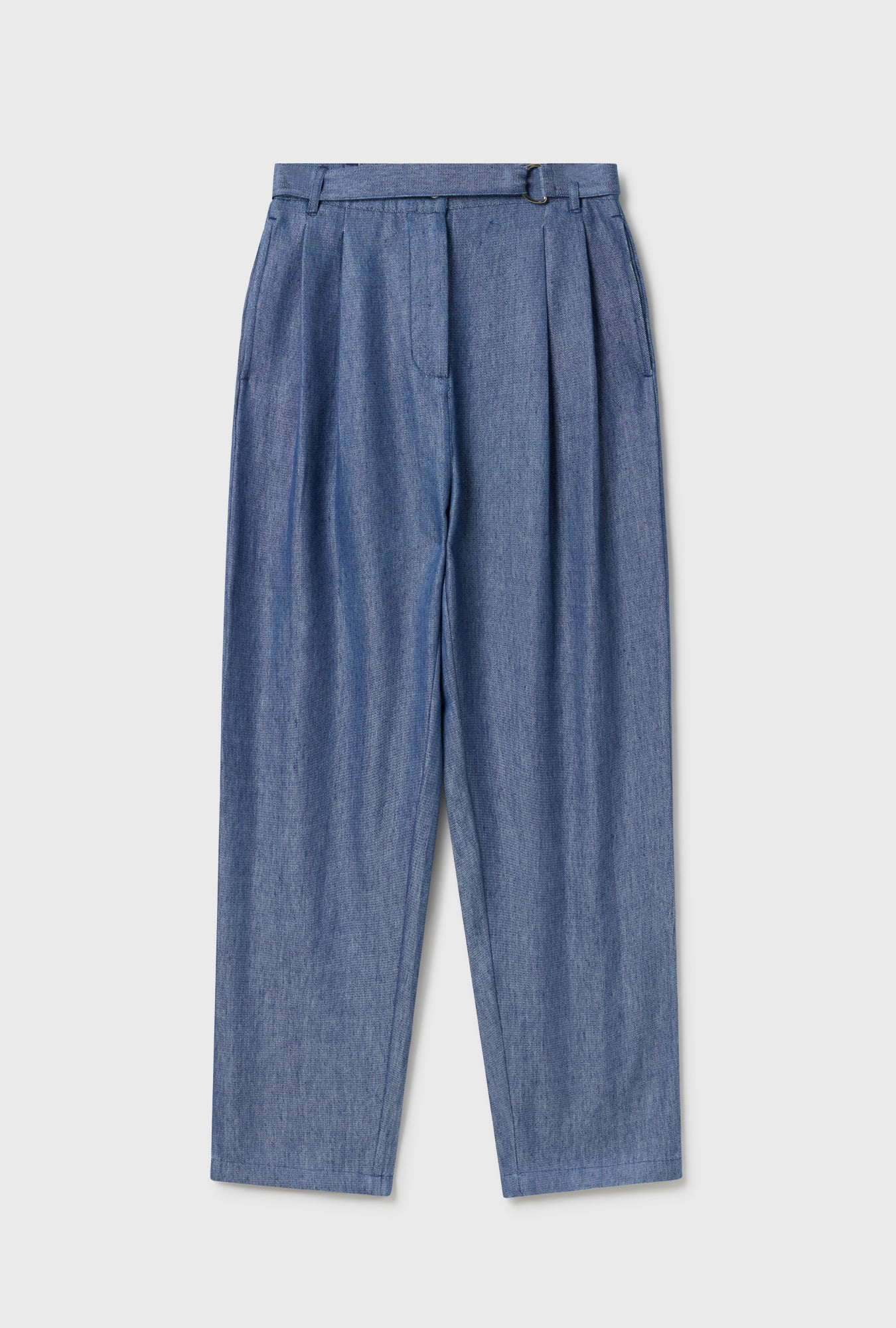 HEMPIM TROUSERS INDIGO