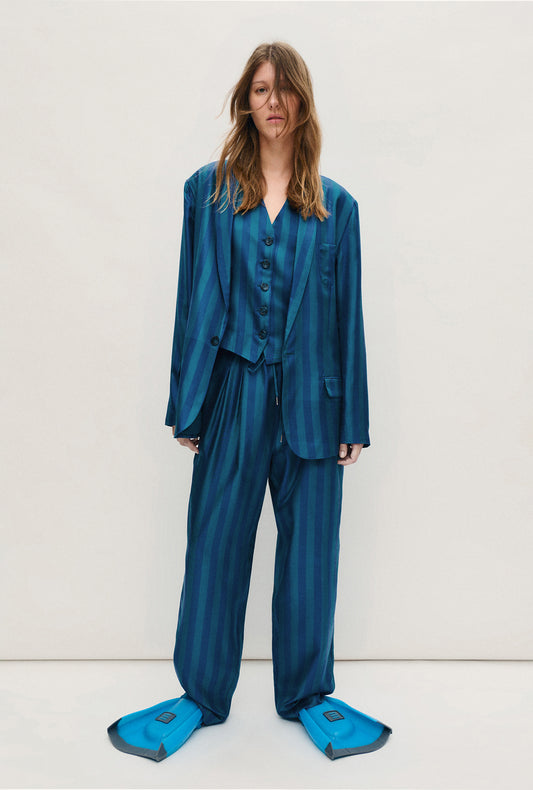 TWILL MIAMI BLAZER BLUE DEPTHS