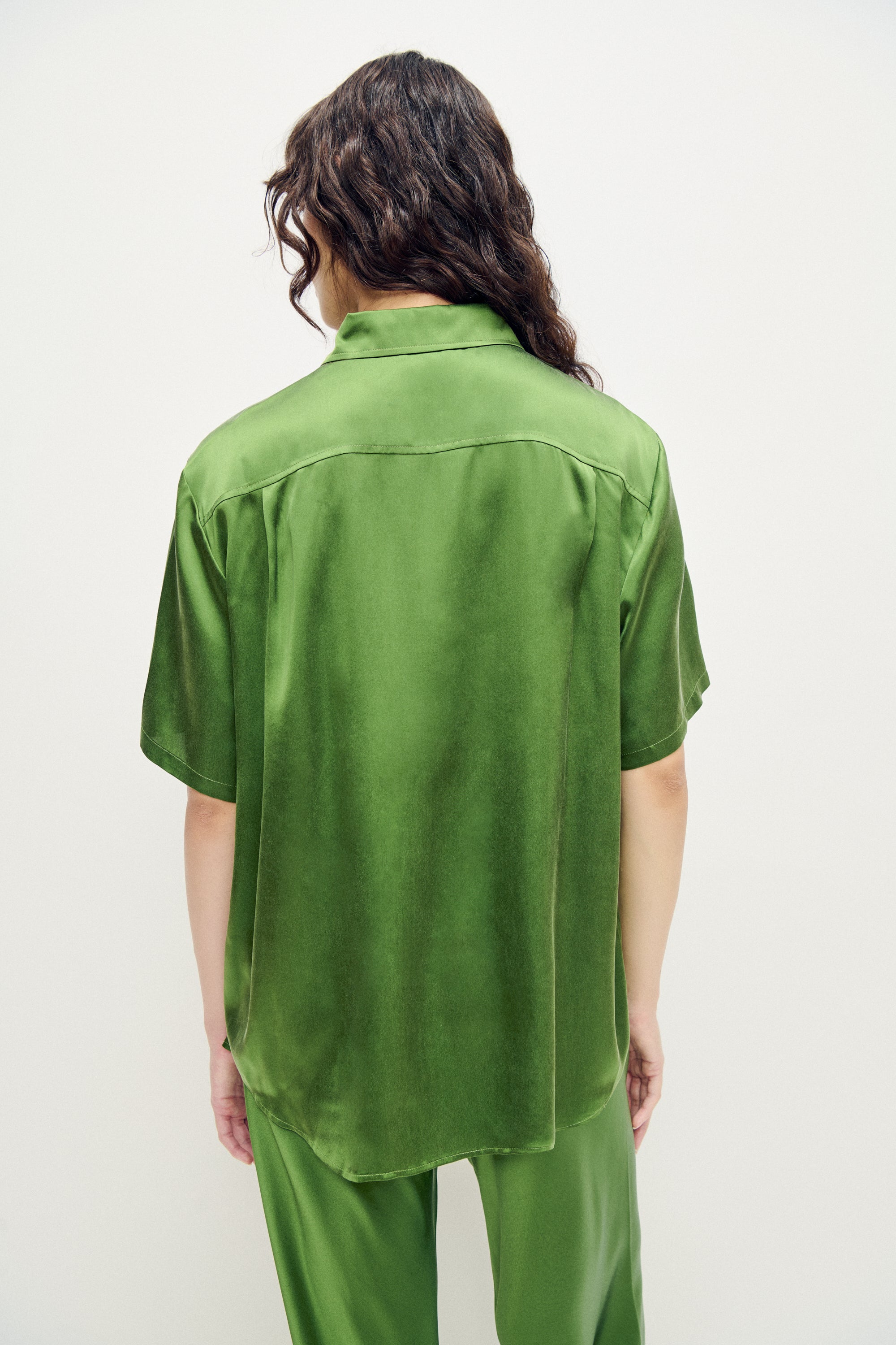 SHORT SLEEVE BOYFRIEND SHIRT FIELDS