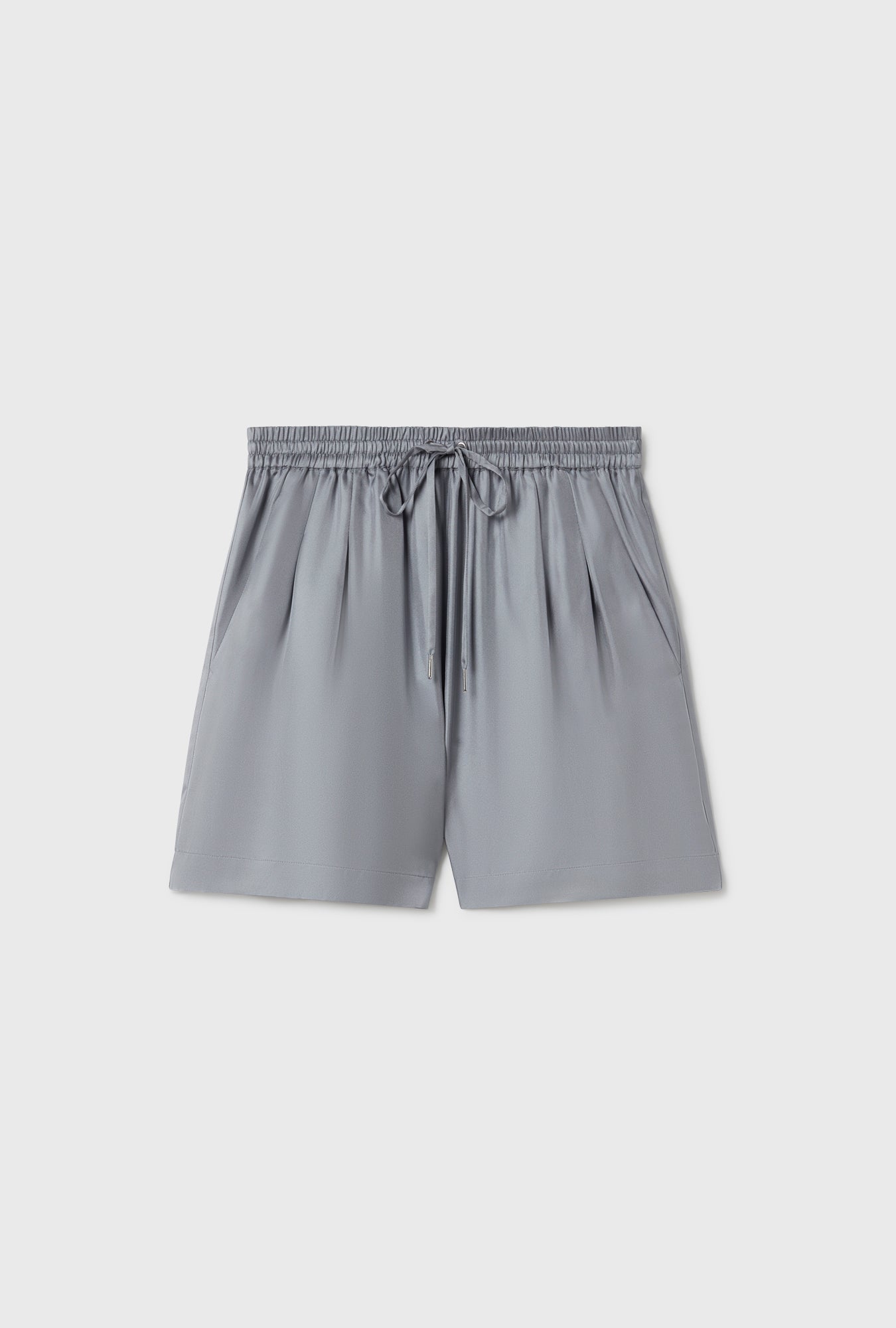 TWILL SLOUCH SHORTS STORM